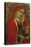 St Mary Magdalene - a Fragment from an Altarpiece-Taddeo di Bartolo-Stretched Canvas