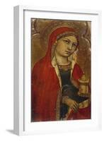 St Mary Magdalene - a Fragment from an Altarpiece-Taddeo di Bartolo-Framed Giclee Print