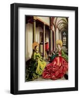 St. Mary Magdalene and St. Catherine of Alexandria-Konrad Witz-Framed Giclee Print