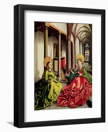 St. Mary Magdalene and St. Catherine of Alexandria-Konrad Witz-Framed Giclee Print