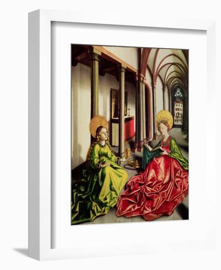 St. Mary Magdalene and St. Catherine of Alexandria-Konrad Witz-Framed Giclee Print