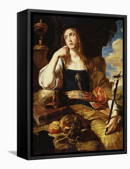 St Mary Magdalene-Abraham Janssens-Framed Stretched Canvas