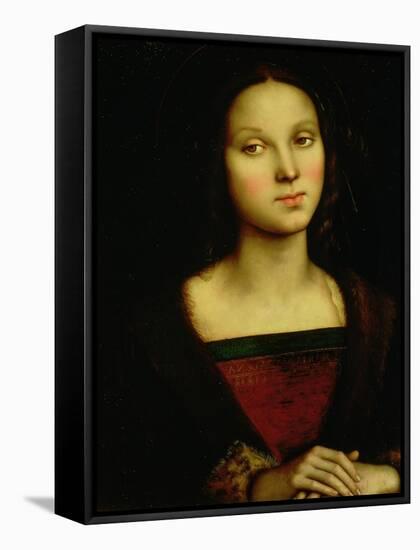 St.Mary Magdalene-Pietro Perugino-Framed Stretched Canvas