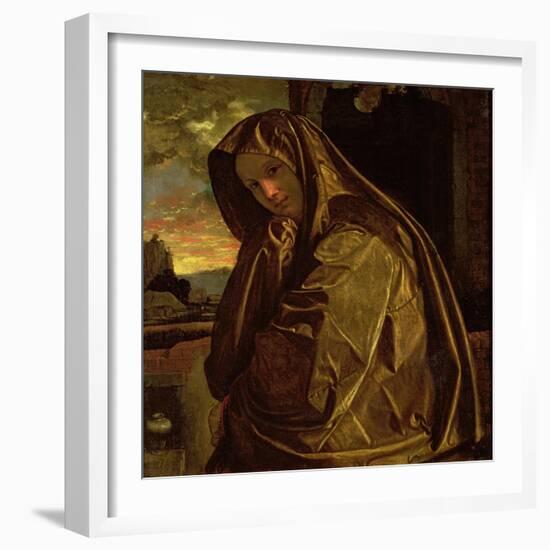 St. Mary Magdalene-Giovanni Girolamo Savoldo-Framed Giclee Print