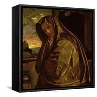 St. Mary Magdalene-Giovanni Girolamo Savoldo-Framed Stretched Canvas