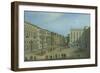 St Mary of Constantinople Street, Naples, Ca 1759-Antonio Joli-Framed Giclee Print