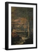 St. Mary of Egypt in the Wilderness-Jacopo Robusti Tintoretto-Framed Giclee Print