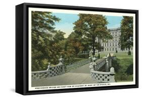 St, Mary of the Woods College, Terre Haute-null-Framed Stretched Canvas