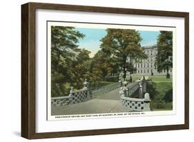 St, Mary of the Woods College, Terre Haute-null-Framed Art Print