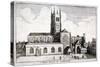 St Mary Overie's Church, Southwark, London, 1647-Wenceslaus Hollar-Stretched Canvas