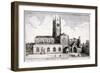 St Mary Overie's Church, Southwark, London, 1647-Wenceslaus Hollar-Framed Giclee Print