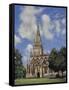 St Mary Redcliff, June-Tom Hughes-Framed Stretched Canvas