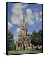 St Mary Redcliff, June-Tom Hughes-Framed Stretched Canvas