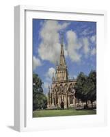 St Mary Redcliff, June-Tom Hughes-Framed Giclee Print