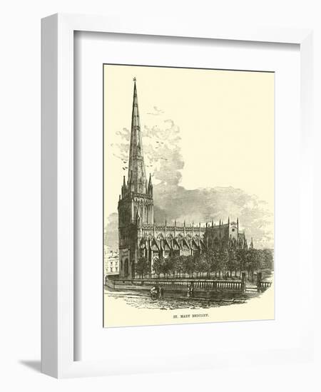 St Mary Redcliff-null-Framed Giclee Print