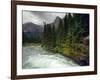 St Mary River on a Stormy Day in Glacier National Park, Montana, USA-Chuck Haney-Framed Photographic Print