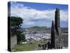 St. Mary's Abbey Ruins and the Harbour, Howth, Co. Dublin, Eire (Republic of Ireland)-Pearl Bucknall-Stretched Canvas