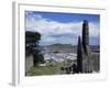 St. Mary's Abbey Ruins and the Harbour, Howth, Co. Dublin, Eire (Republic of Ireland)-Pearl Bucknall-Framed Photographic Print