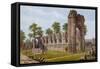St Mary's Abbey, York-Alfred Robert Quinton-Framed Stretched Canvas