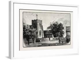 St. Mary's and St. Martin's, Trimley, Looking South-null-Framed Giclee Print