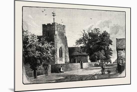 St. Mary's and St. Martin's, Trimley, Looking South-null-Mounted Giclee Print