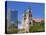St. Mary's Basilica and Chase Tower, Phoenix, Arizona, United States of America, North America-Richard Cummins-Stretched Canvas