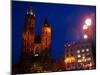 St Mary's Basilica, Rynek Glowny, Krakow, Poland-SerrNovik-Mounted Photographic Print