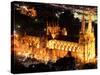 St Mary's Cathedral at Night, Sydney, Australia-David Wall-Stretched Canvas