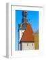 St. Mary's Cathedral spire and Maiden Tower in the old town, Tallinn, Estonia-Keren Su-Framed Photographic Print