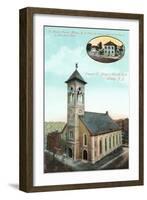 St. Mary's Catholic Church, Albany-null-Framed Art Print