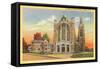 St. Mary's Catholic Church, Hudson-null-Framed Stretched Canvas