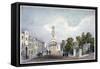 St Mary's Church and Croom's Hill, Greenwich, London, C1825-null-Framed Stretched Canvas