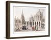 St. Mary's Church and Radclivian Library, 1809-1811-Thomas Rowlandson-Framed Giclee Print