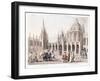 St. Mary's Church and Radclivian Library, 1809-1811-Thomas Rowlandson-Framed Giclee Print