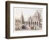 St. Mary's Church and Radclivian Library, 1809-1811-Thomas Rowlandson-Framed Giclee Print