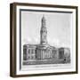 St Mary's Church, Bryanston Square, Marylebone, London, C1825-Robert Blemmell Schnebbelie-Framed Giclee Print