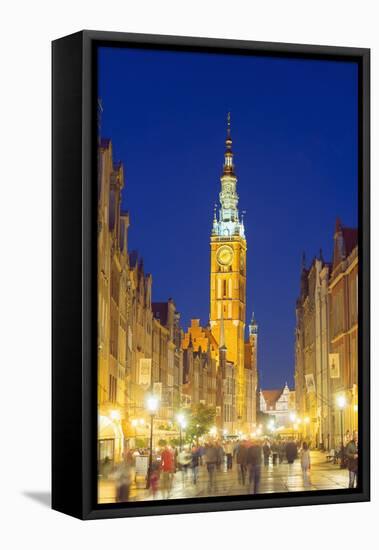 St. Mary's Church, Gdansk, Poland, Europe-Christian Kober-Framed Stretched Canvas