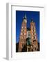 St Mary's Church in the Krakow's-pkruger-Framed Photographic Print