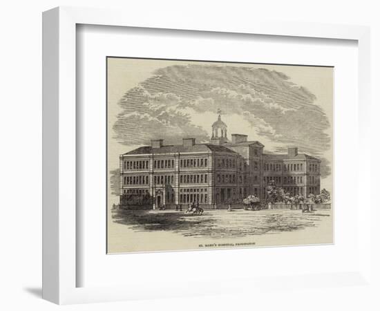 St Mary's Hospital, Paddington-null-Framed Giclee Print