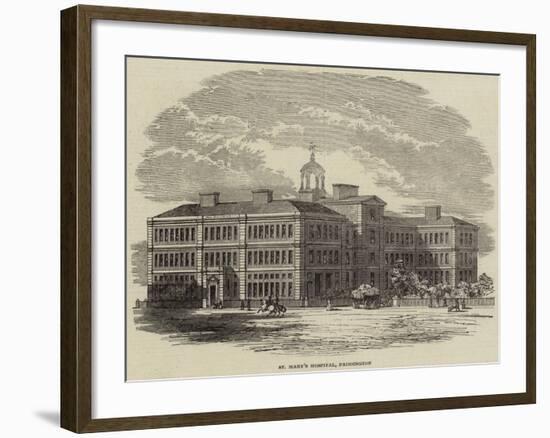 St Mary's Hospital, Paddington-null-Framed Giclee Print