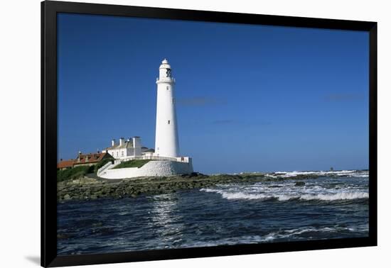 St. Mary's Island, Whitley Bay, Tyne and Wear, England, United Kingdom-James Emmerson-Framed Photographic Print