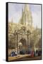 St. Mary's, Oxford University, England-Joseph Nash-Framed Stretched Canvas