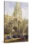 St. Mary's, Oxford University, England-Joseph Nash-Stretched Canvas