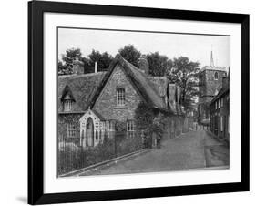 St Mary's Square, Horncastle, Lincolnshire, 1924-1926-Valentine & Sons-Framed Giclee Print