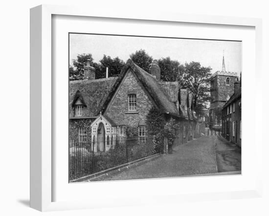 St Mary's Square, Horncastle, Lincolnshire, 1924-1926-Valentine & Sons-Framed Giclee Print