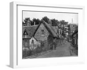 St Mary's Square, Horncastle, Lincolnshire, 1924-1926-Valentine & Sons-Framed Giclee Print