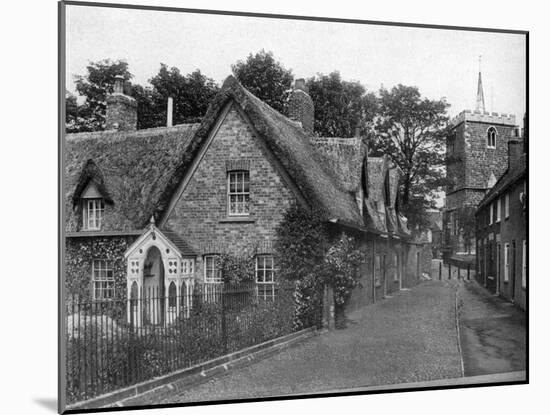 St Mary's Square, Horncastle, Lincolnshire, 1924-1926-Valentine & Sons-Mounted Giclee Print