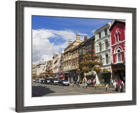 St. Mary Street, Cardiff, Wales, United Kingdom, Europe-Richard Cummins-Framed Photographic Print