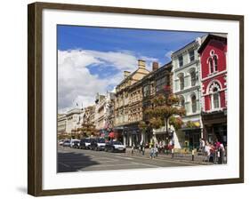 St. Mary Street, Cardiff, Wales, United Kingdom, Europe-Richard Cummins-Framed Photographic Print