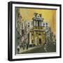 St Mary Woolnoth, The City London-Susan Brown-Framed Giclee Print